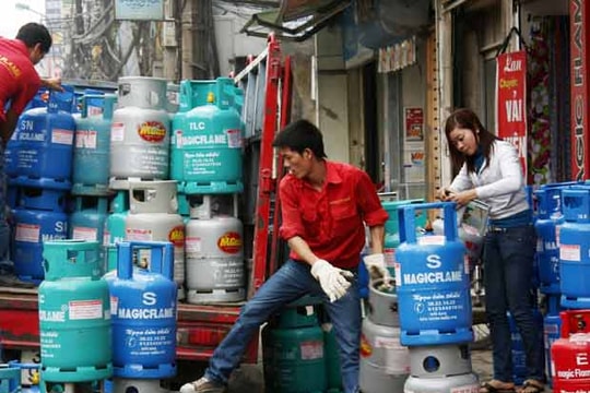 Giá gas tại TP.HCM tăng trở lại