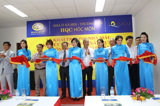 Hoàng Quân đẩy nhanh tiến độ thi công giao nhà đúng hạn