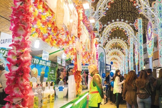 Ấn tượng với lễ hội mùa Xuân Valencia