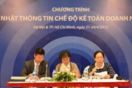 Năm 2016, Việt Nam sẽ áp dụng chuẩn kế toán quốc tế