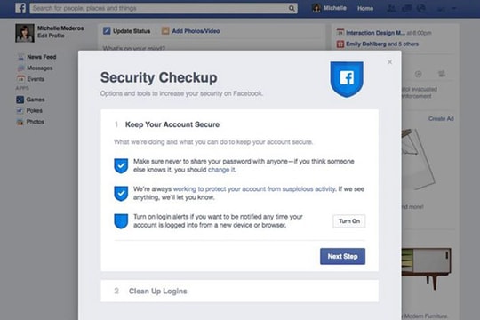 Facebook thử nghiệm tính năng bảo mật mới