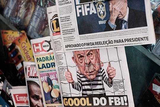 Các ngân hàng Mỹ bị tình nghi dính líu tới vụ bê bối của FIFA