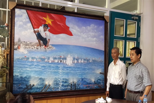 Đấu giá bức tranh Gạc Ma - Vòng tròn bất tử