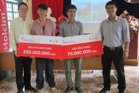 Holcim Việt Nam bàn giao dự án bơm cấp nước cho vùng sâu