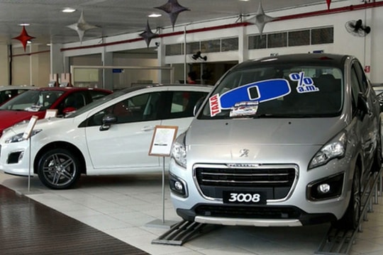 Thị trường xe hơi đã qua sử dụng bùng nổ tại Brazil