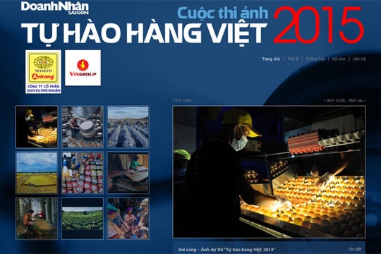 Phát động cuộc thi ảnh "Tự hào hàng Việt 2015"