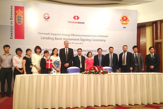 Techcombank hỗ trợ sáng kiến sử dụng năng lượng