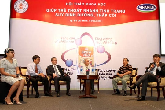 Giúp trẻ thoát nhanh tình trạng suy dinh dưỡng, thấp còi