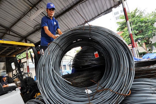 Việt Nam tiêu thụ hơn 3 triệu tấn thép trong 6 tháng đầu năm