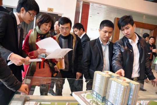 Giá chào bán nhà đất tăng nhẹ