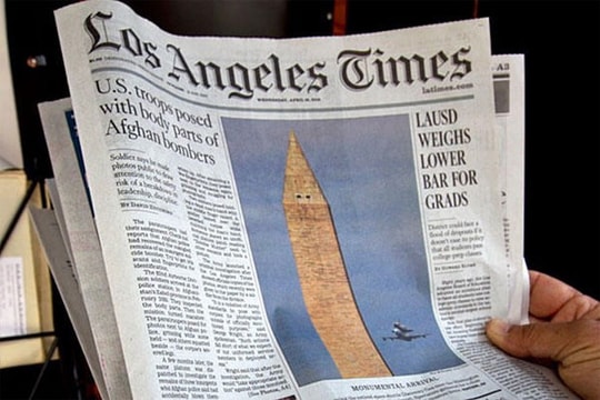 Tương lai ảm đạm của ngành báo in Mỹ