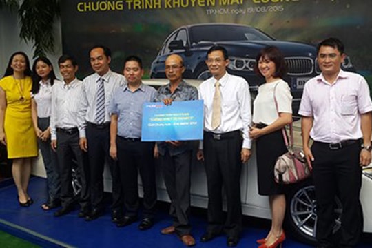 Mobifone trao BMW trị giá 1,3 tỷ đồng cho khách hàng