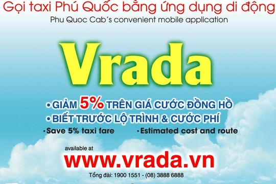 Huyện đảo đầu tiên tại Việt Nam có taxi cảm ứng Vrada