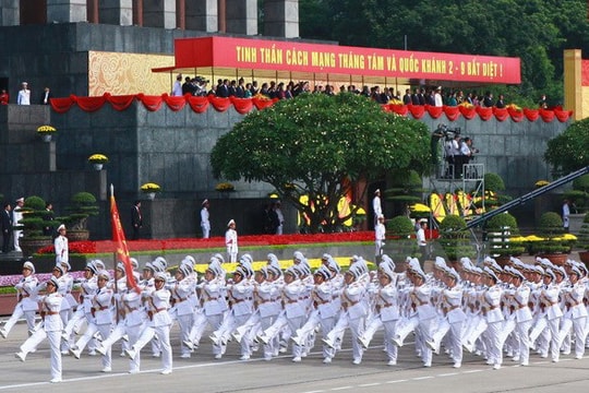 Diễu binh, diễu hành kỷ niệm 70 năm Quốc khánh