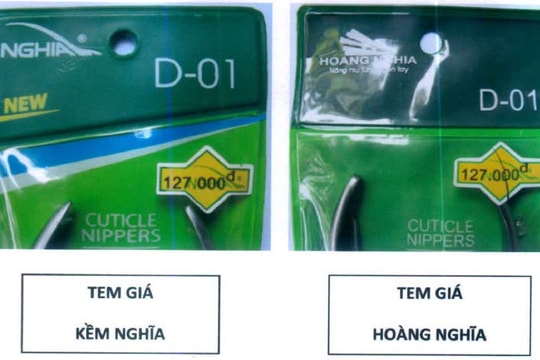 Kềm Nghĩa  phối hợp với Quản lý thị trường phát hiện hàng nhái