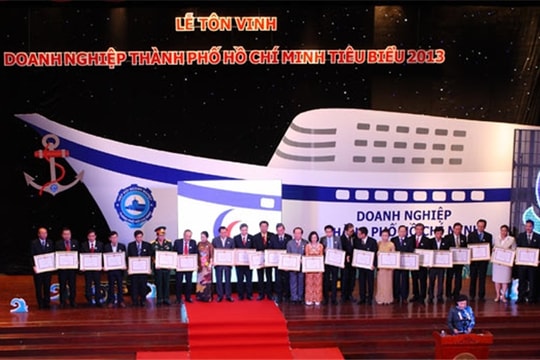 100 DN đạt "Doanh nghiệp TP.HCM tiêu biểu 2015"