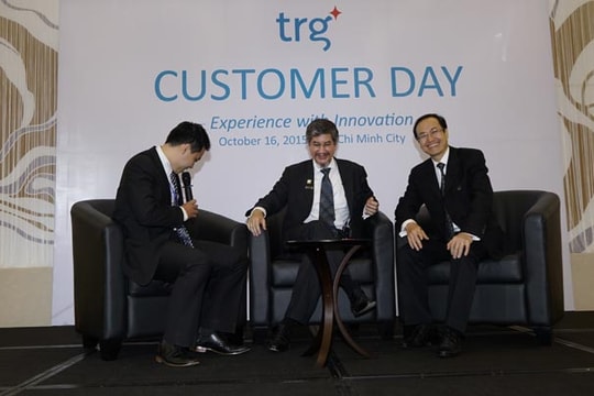 Doanh nghiệp tham gia "Trải nghiệm sáng tạo" cùng TRG