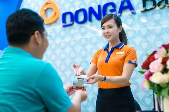 DongA Bank tăng lãi suất huy động VND