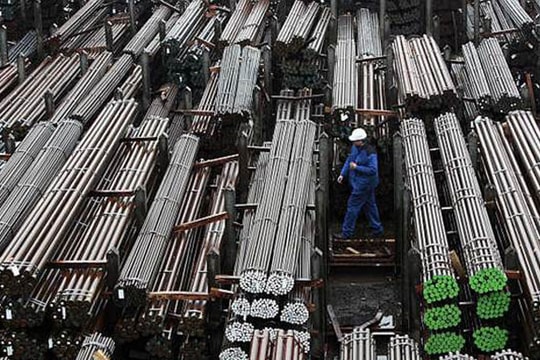 Tháng 10/2015: Sản lượng thép xây dựng bất ngờ tăng vọt