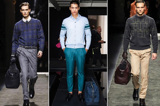 Áo len họa tiết dành cho nam giới