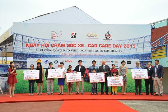 Ngày hội chăm sóc xe thu hút nhiều thương hiệu tham gia