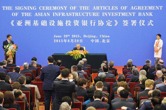 Thành lập ngân hàng AIIB tại Trung Quốc