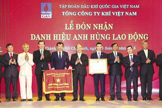 PV GAS đón nhận danh hiệu Anh hùng Lao động