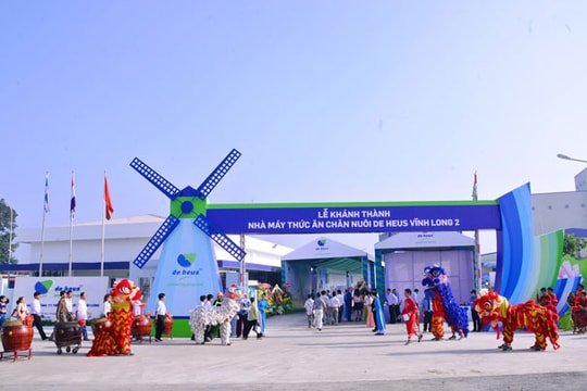 De Heus khánh thành nhà máy thức ăn chăn nuôi tại Vĩnh Long