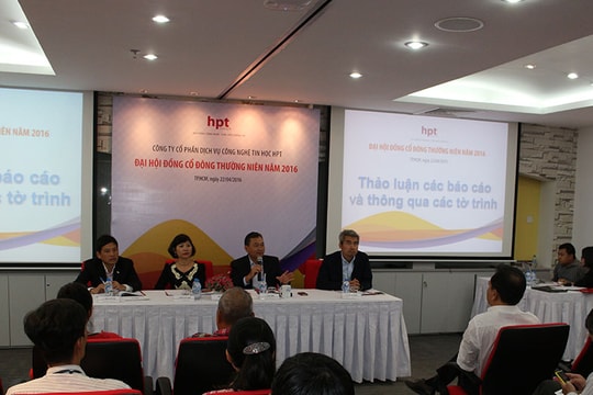 HPT tổ chức Đại hội Cổ đông thường niên 2016