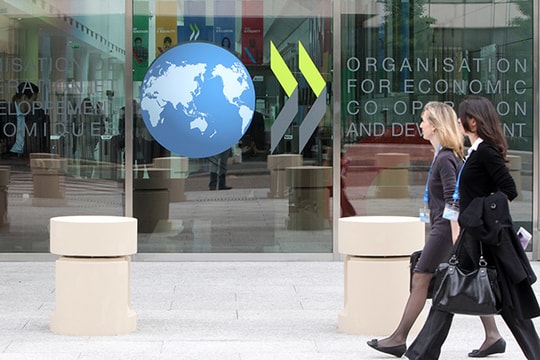 OECD: Thế giới có nguy cơ sa "bẫy tăng trưởng thấp"