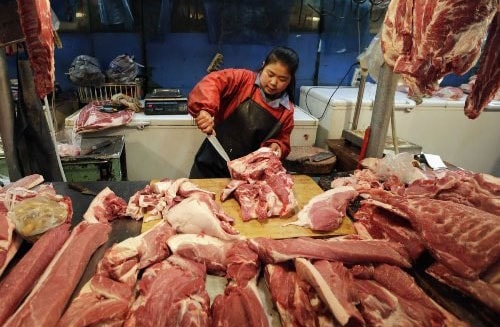 "Cơn sốt" thịt lợn tại Trung Quốc
