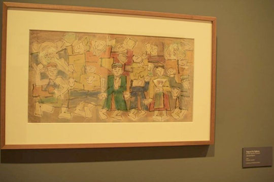 Danh họa Nguyễn Tư Nghiêm và văn hóa mỹ thuật dân gian