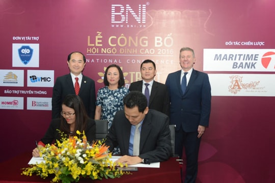 BNI Việt Nam công bố sự kiện Hội ngộ đỉnh cao 2016