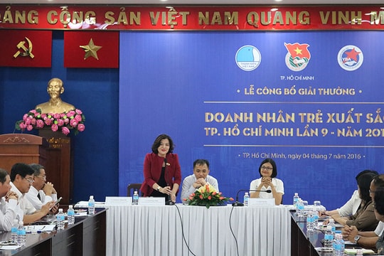 Phát động giải thưởng Doanh nhân trẻ xuất sắc TP.HCM năm 2016