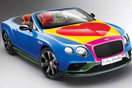 "Bố già" Peter Blake múa cọ trên Bentley