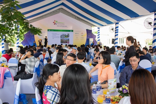 Dự án Melosa Garden: Nhiều khách hàng “xuống tiền” tại lễ mở bán