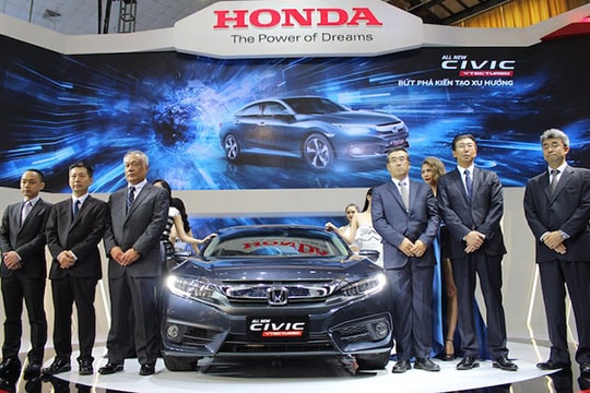 Honda giới thiệu mẫu xe Honda Civic thế hệ thứ 10