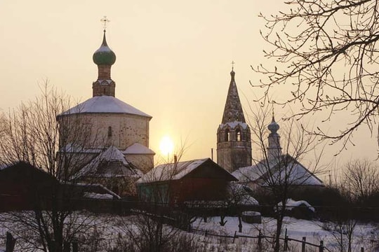 Mùa đông trên thành phố cổ Suzdal