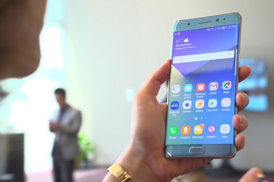 Sự cố Samsung Galaxy Note 7 có ảnh hưởng đến thị phần của Android?