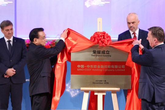 Trung Quốc lập quỹ 10 tỷ EUR hỗ trợ các dự án ở Trung và Đông Âu