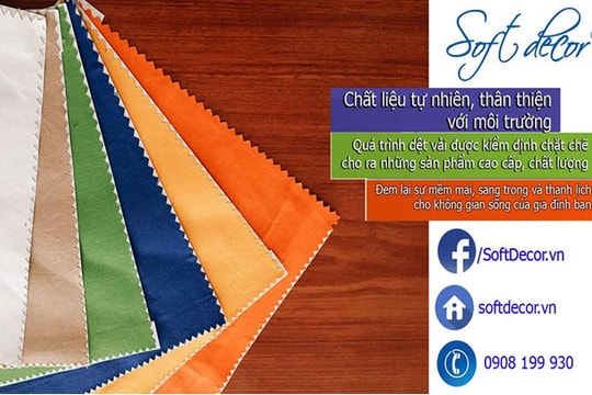 Soft Decor ra mắt vải trang trí nội thất cao cấp