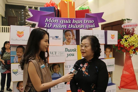 Quỹ tài trợ VinaCapital và hành trình 10 năm cứu trẻ em Việt Nam