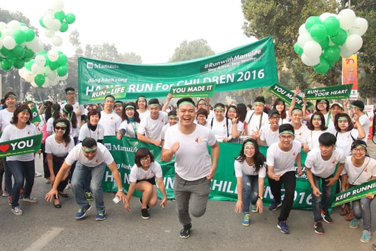 Cuộc chạy vì trẻ em Hà Nội 2016