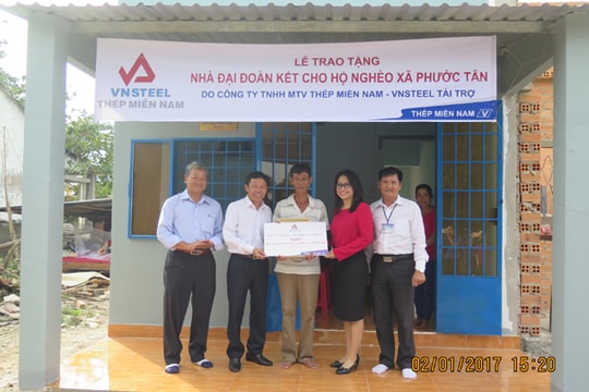 Thép Miền Nam - Vnsteel chung tay vì cộng đồng
