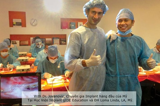 Implant - thành tựu lớn của nha khoa đương đại