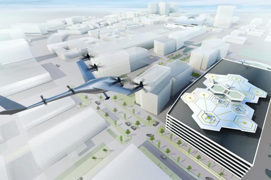 Năm 2020, Uber sẽ có taxi bay?