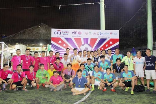 Citi Việt Nam tổ chức giải Futsal nam mở rộng 2017