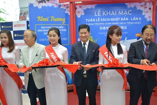 FAHASA khai mạc Tuần lễ sách tiếng Nhật lần II