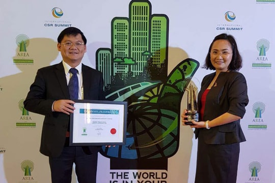 TTC nhận giải thưởng hạng mục Green Leadership