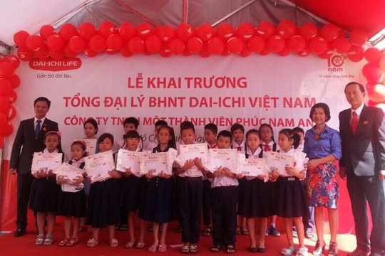 Dai-ichi Life Việt Nam có 218 văn phòng và tổng đại lý đang hoạt động